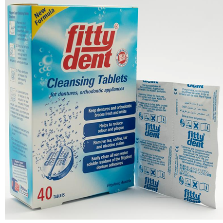 residentie Geheugen Adviseur Buy Fittydent Cleansing Tablet ( X8 Packs ) Online at Best Price |  Lumiere32.sg