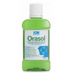 ICM Orasol Antiseptic Mouthwash, 300ml, Per Bottle