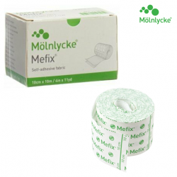 Molnlycke Mefix Self Adhesive Fabric Tape, 10cmX10m, Each