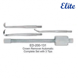 Elite Crown Remover Automatic Complete Set with 3 Tips, Per Unit #ED-200-131
