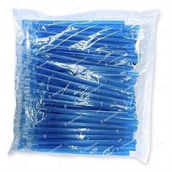 Medicom Saliva Ejector with Bonded Tips, Blue, 100pcs/pack