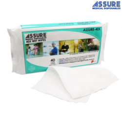 Assure 40X wet wipes, (40pcs/pack)