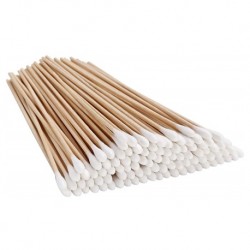 Wooden Cotton Applicator, 100pcs/packet