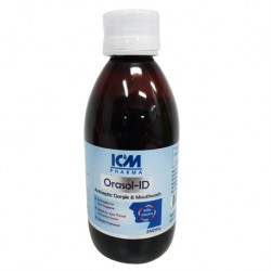 ICM Orasol ID Mouthwash, 240ml, Per Bottle