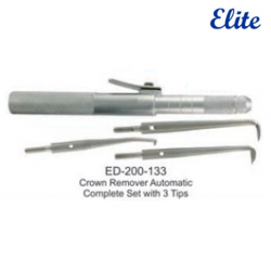 Elite Crown Remover Automatic Complete Set with 3 Tips, Per Unit #ED-200-133