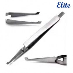 Elite Bracket Holding Tweezer Cross Direction, 13.5cm (# ED-119)